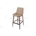 Imported microfiber leather high bar chairs